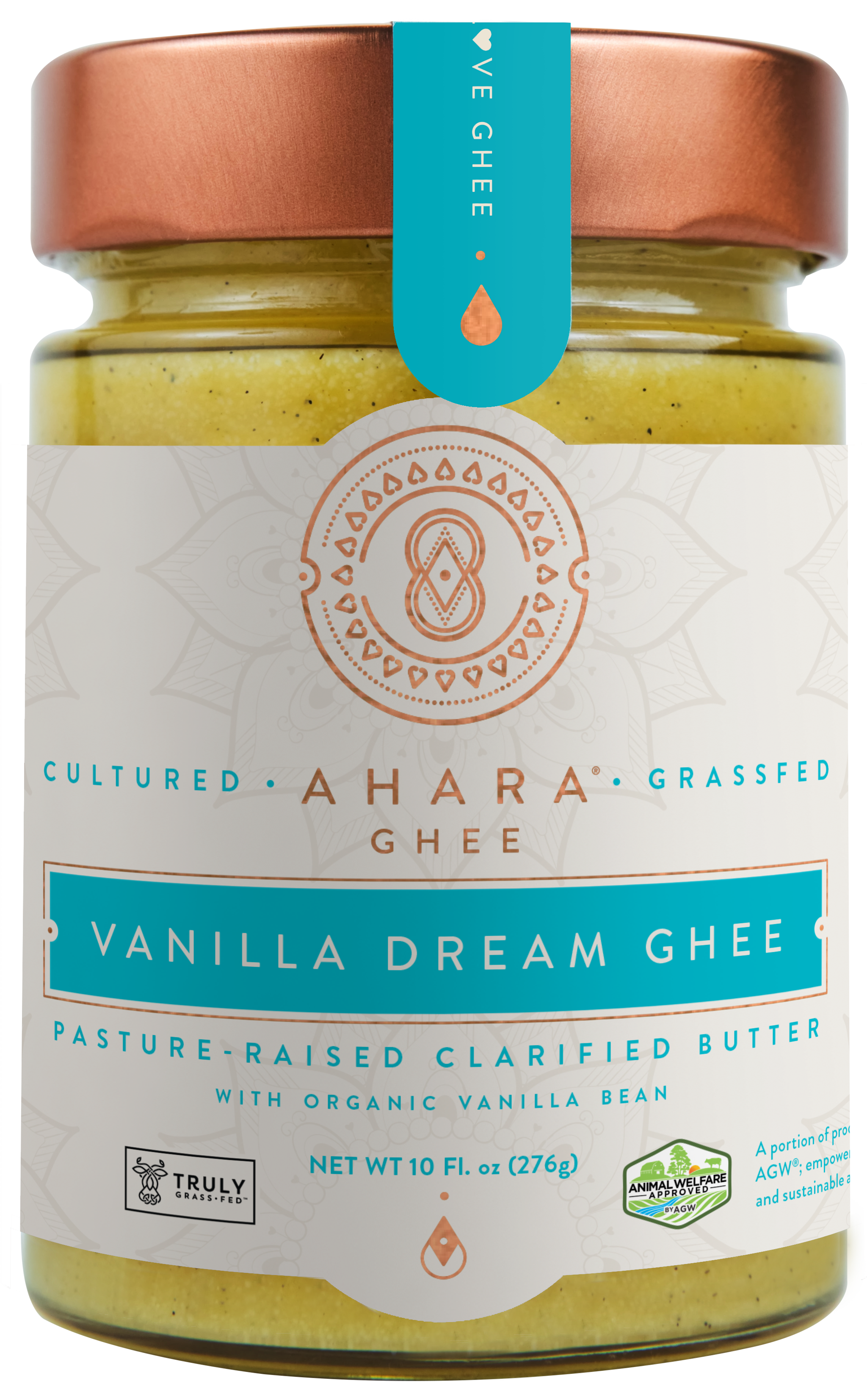 Grass-Fed Vanilla Dream Ghee | Ahara Rasa
