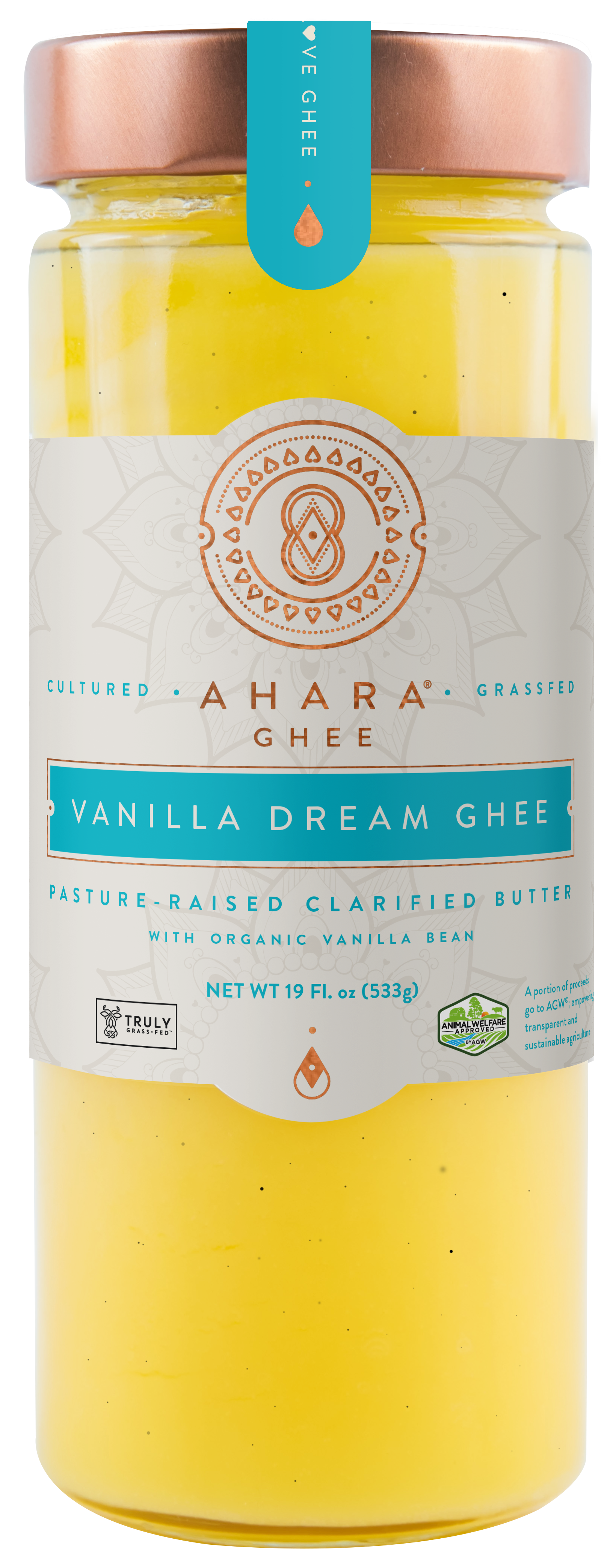 Grass-Fed Vanilla Dream Ghee | Ahara Rasa