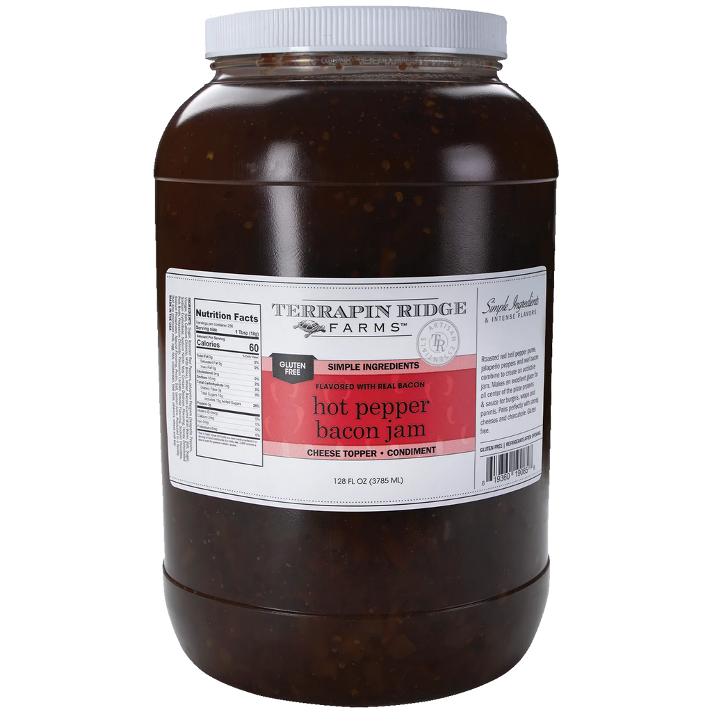 Hot Pepper Bacon Jam - 1 gallon jug