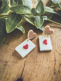 Adorable Love Letter Earrings