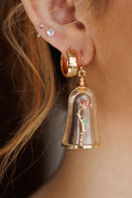Beautiful Rose in Case Earrings