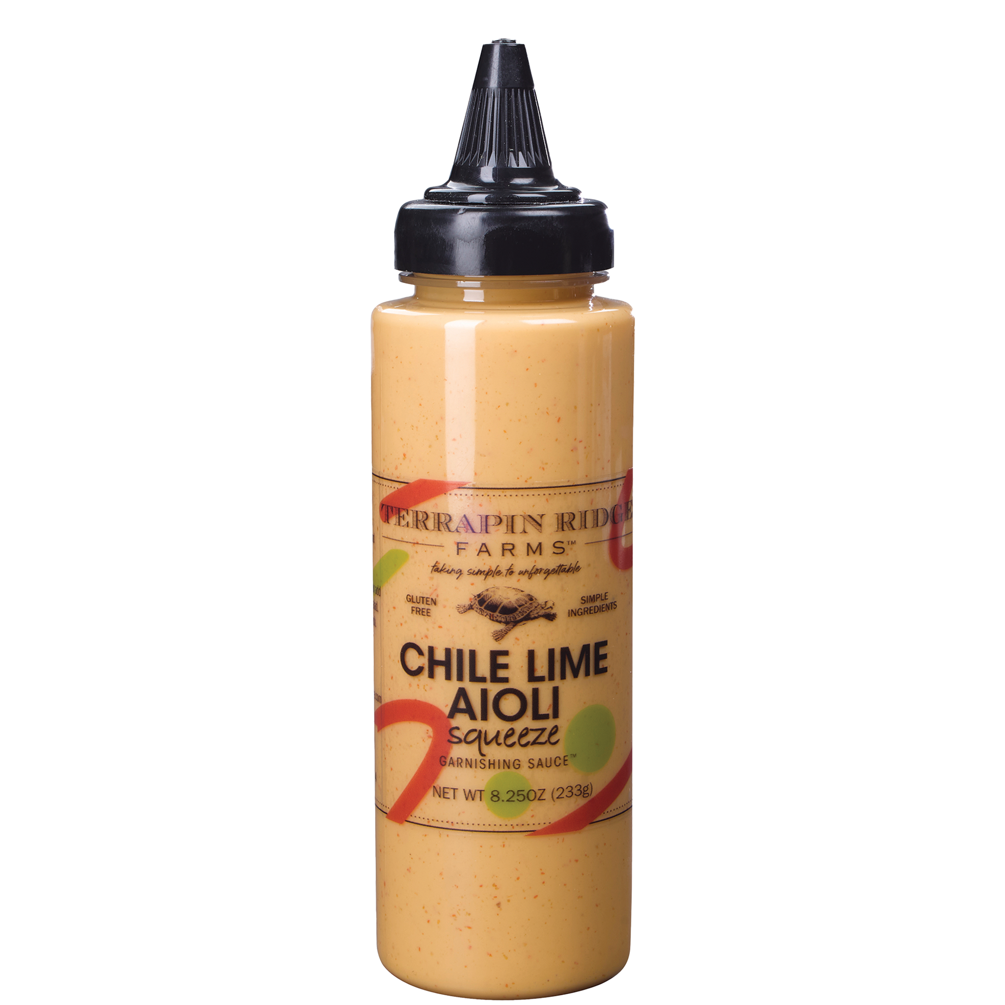 Chile Lime Aioli Squeeze Garnishing Sauce