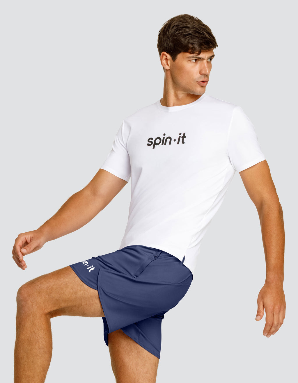 BEN SHORT SLEEVE TOP - CHALK WHITE