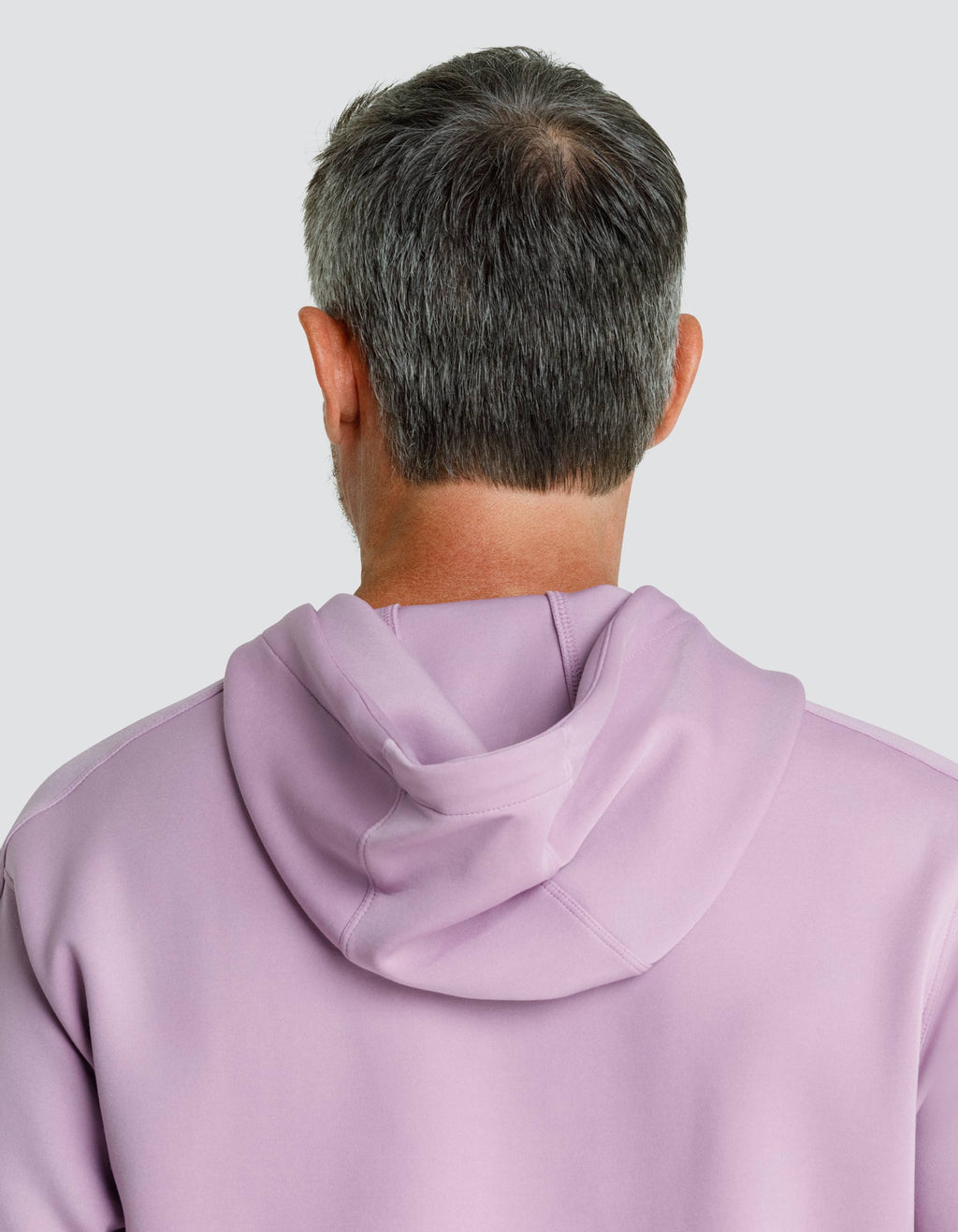 VADER LOGO SWEATSHIRT WITH HOOD - LAVENDER MIST