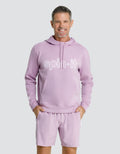VADER LOGO SWEATSHIRT WITH HOOD - LAVENDER MIST