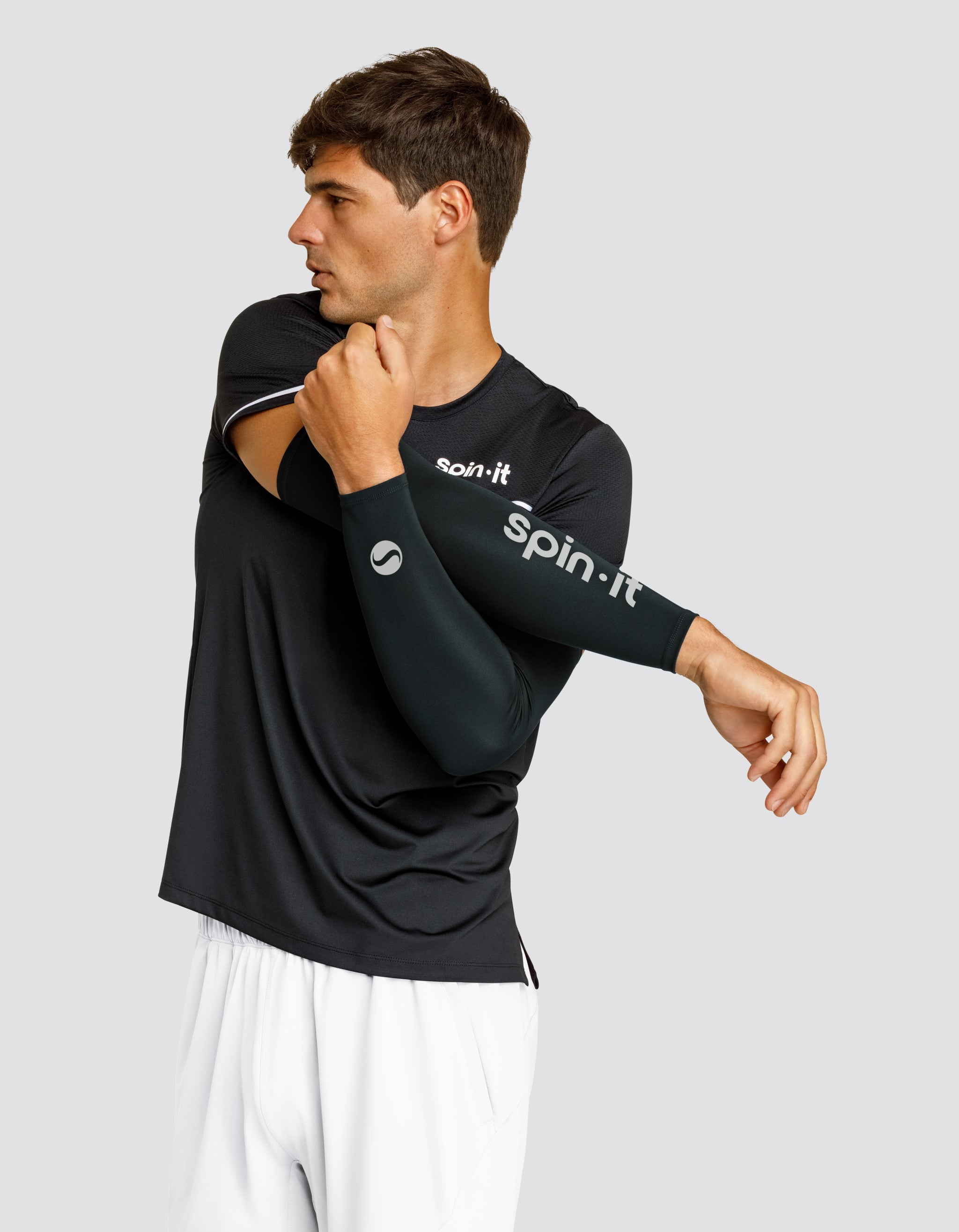 ELEVATE COMPRESSION SLEEVES - ONYX BLACK