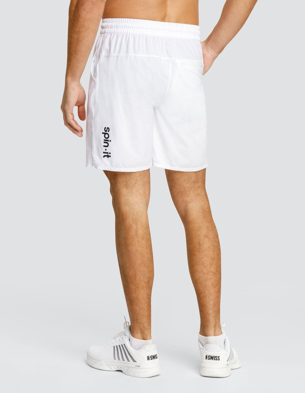AARON 7" INSEAM SHORT - CHALK WHITE