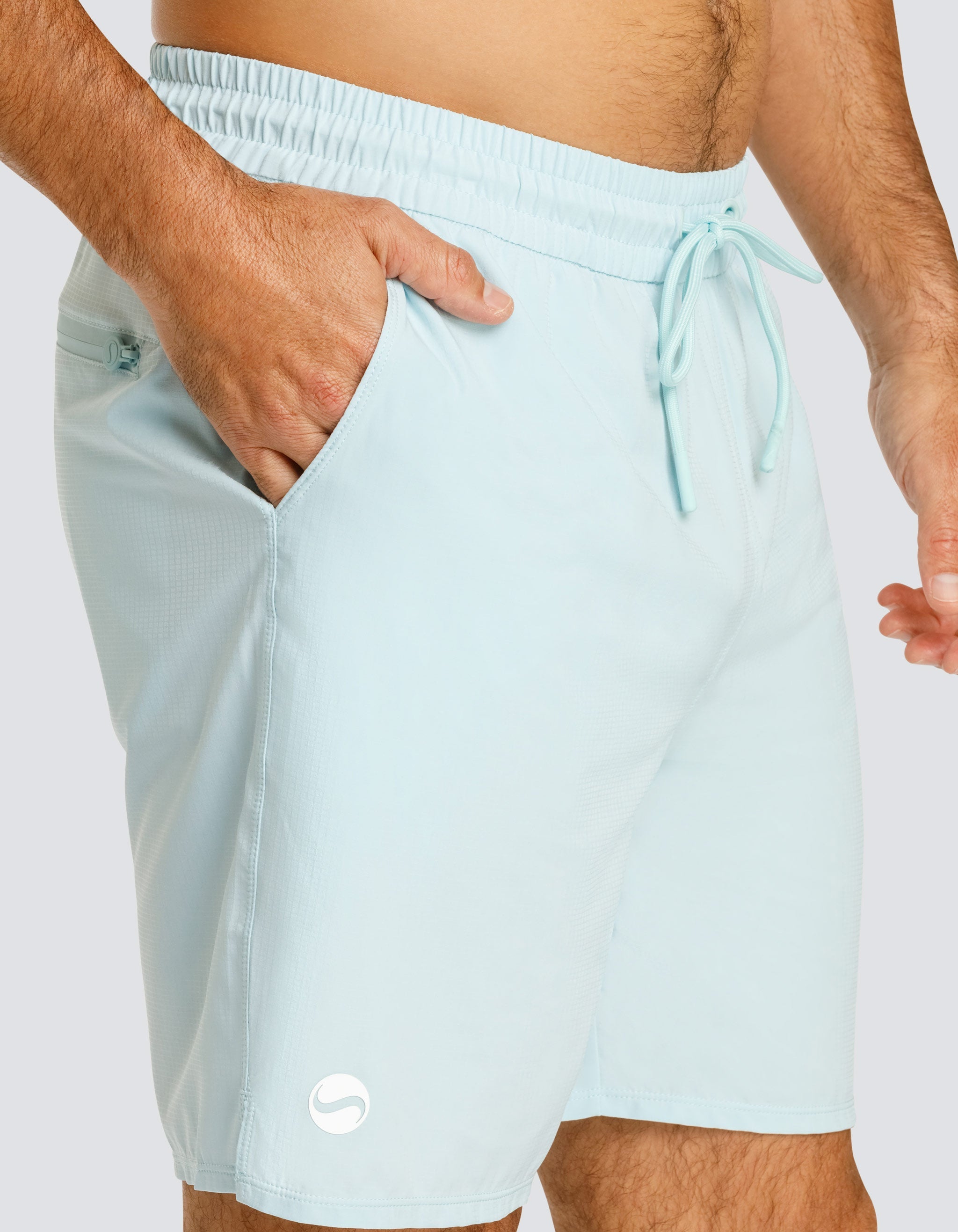 AARON 7" INSEAM SHORT - BLUE GLOW