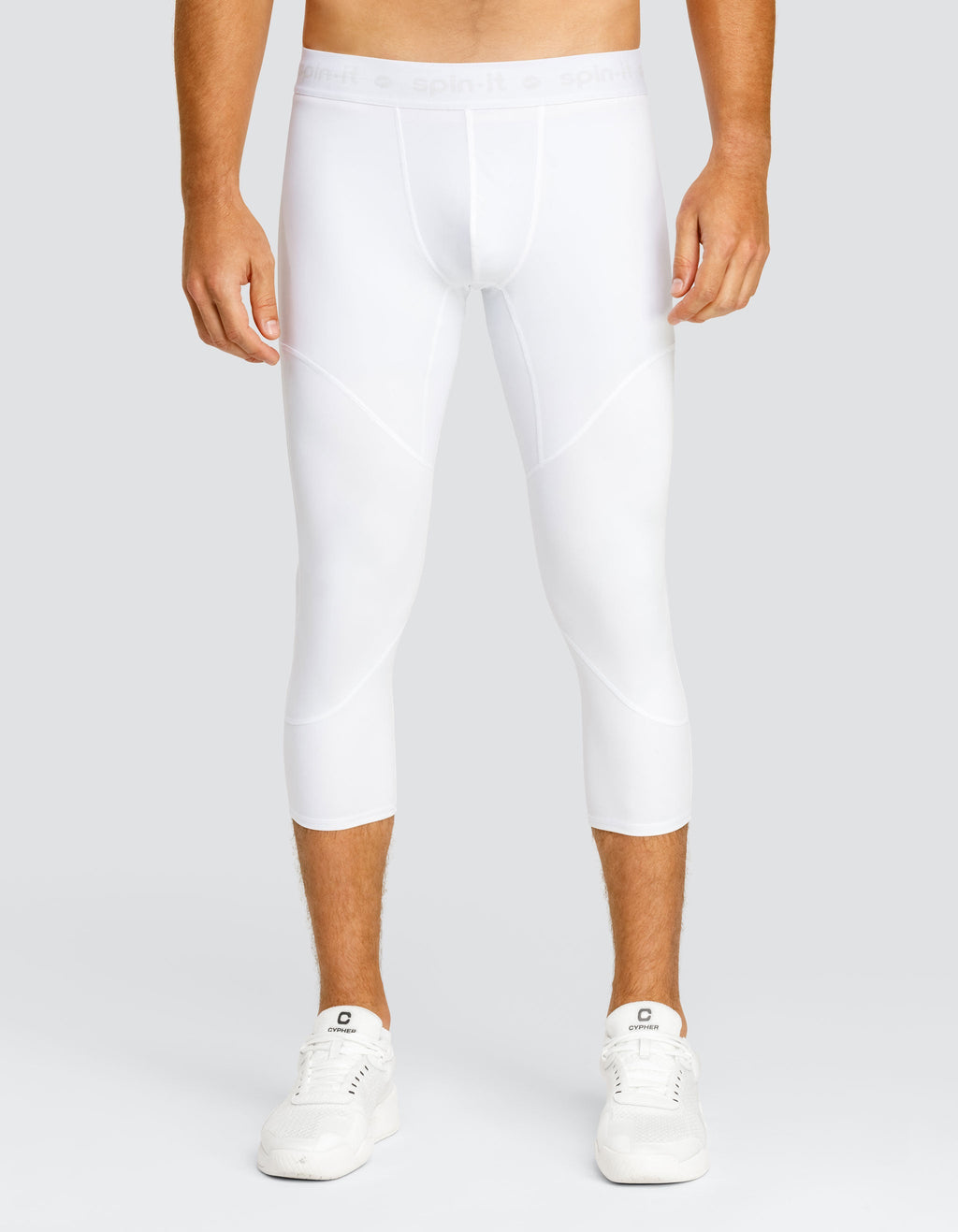 DIEGO 20" LEGGINGS - CHALK WHITE