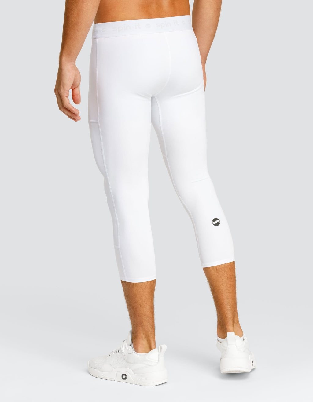 DIEGO 20" LEGGINGS - CHALK WHITE
