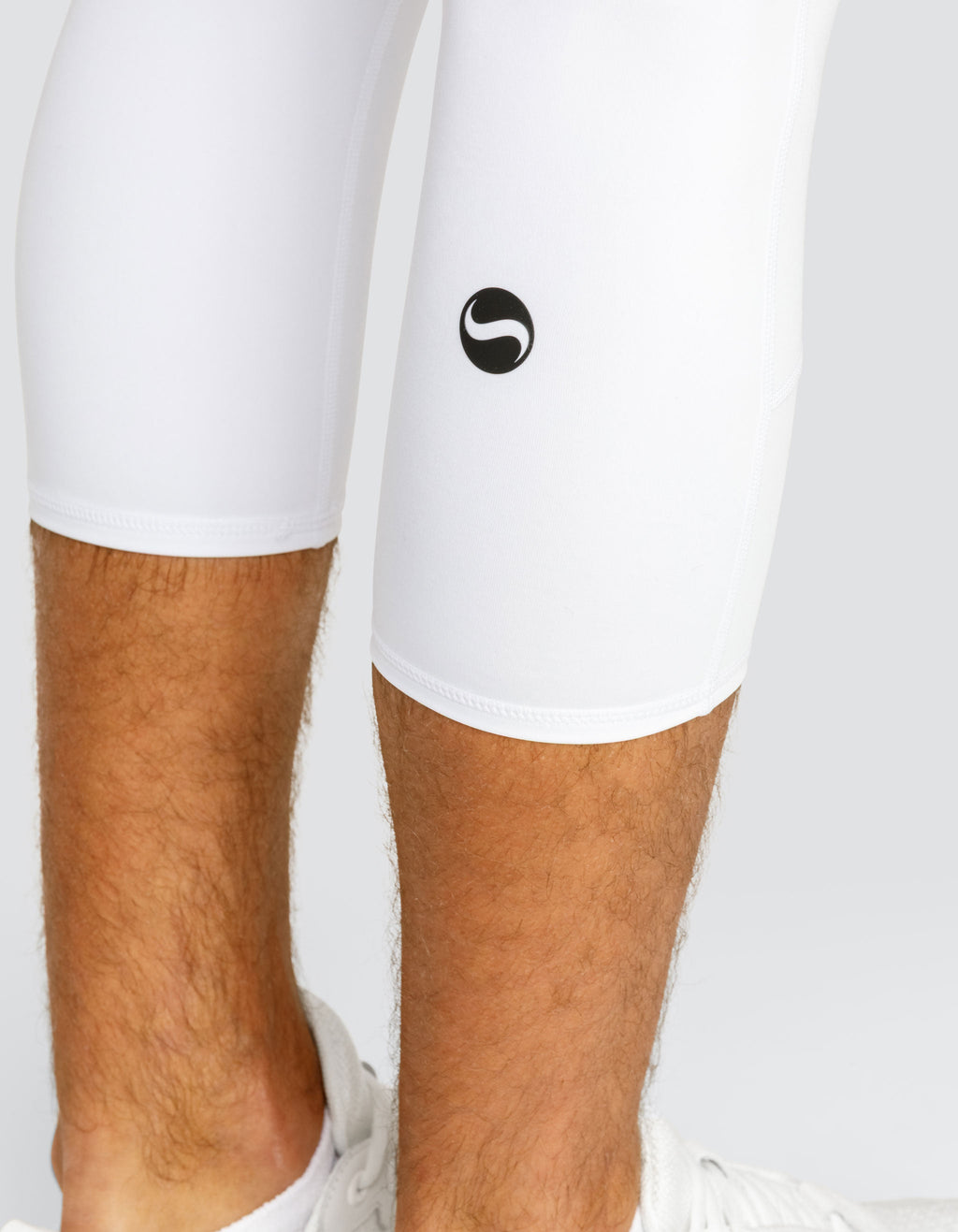 DIEGO 20" LEGGINGS - CHALK WHITE