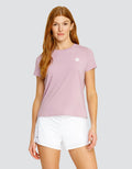 BIJOU BOXY SHORT SLEEVE TOP - LAVENDER MIST