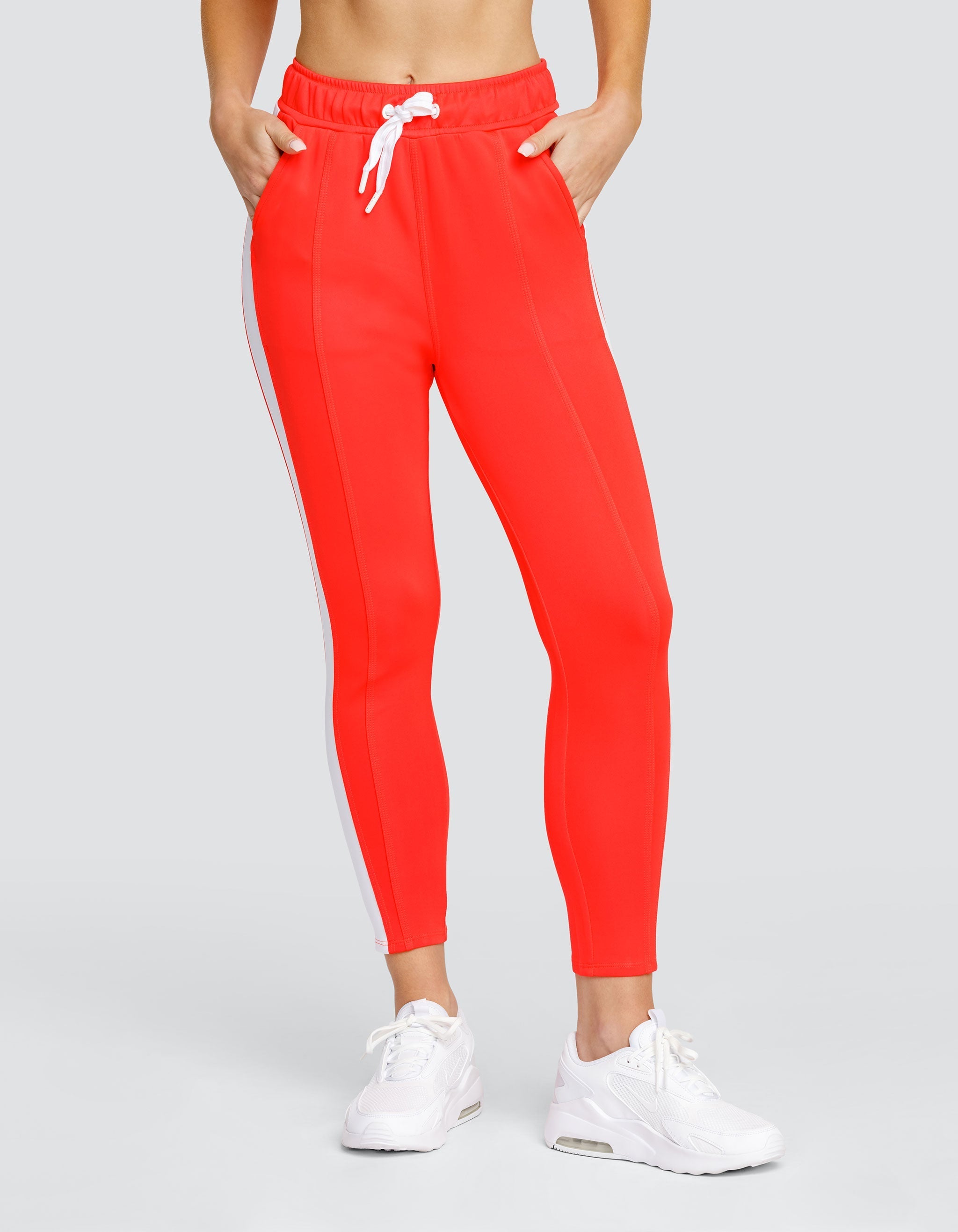 BERRI MID-RISE JOGGER - FLAMENCO