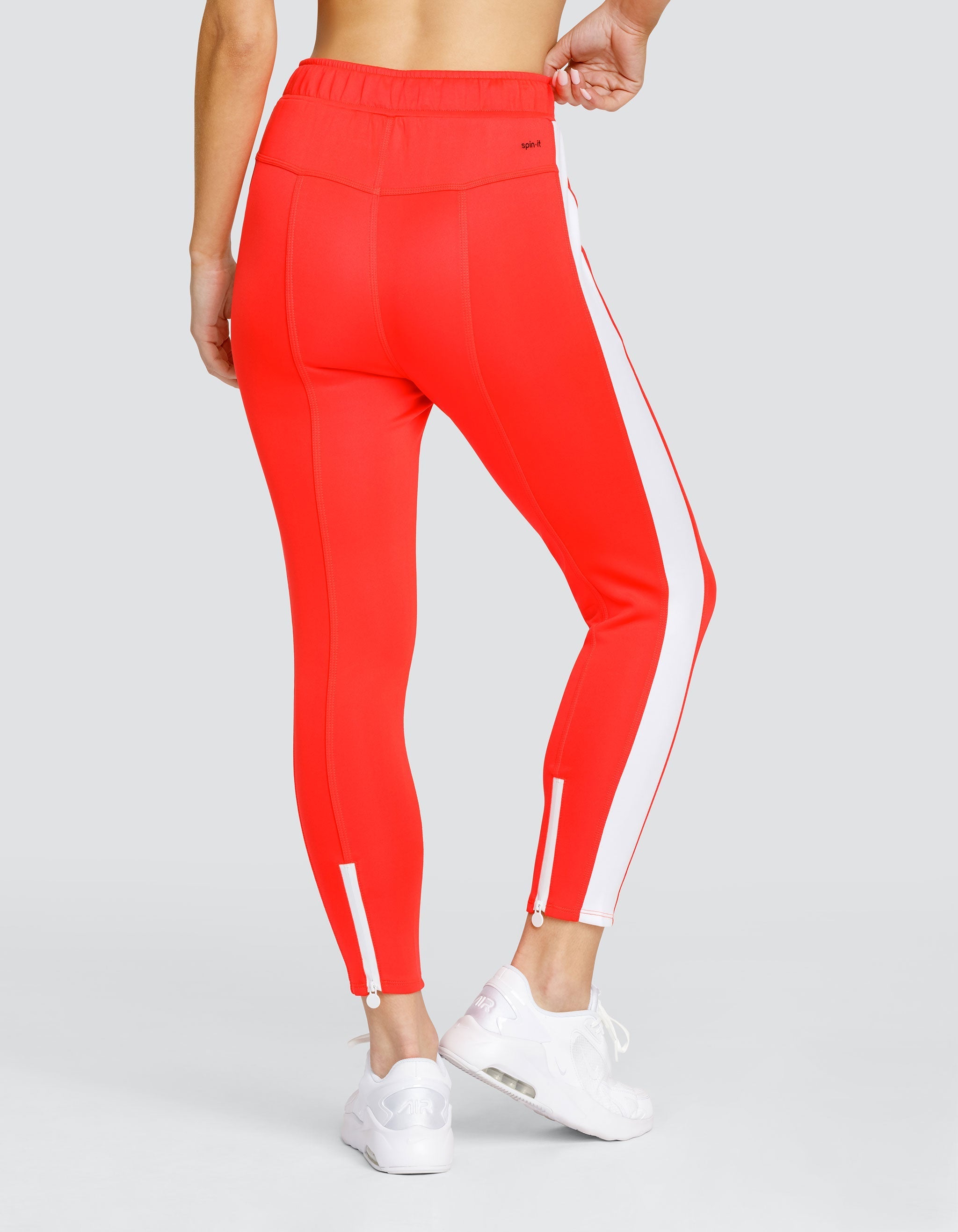 BERRI MID-RISE JOGGER - FLAMENCO