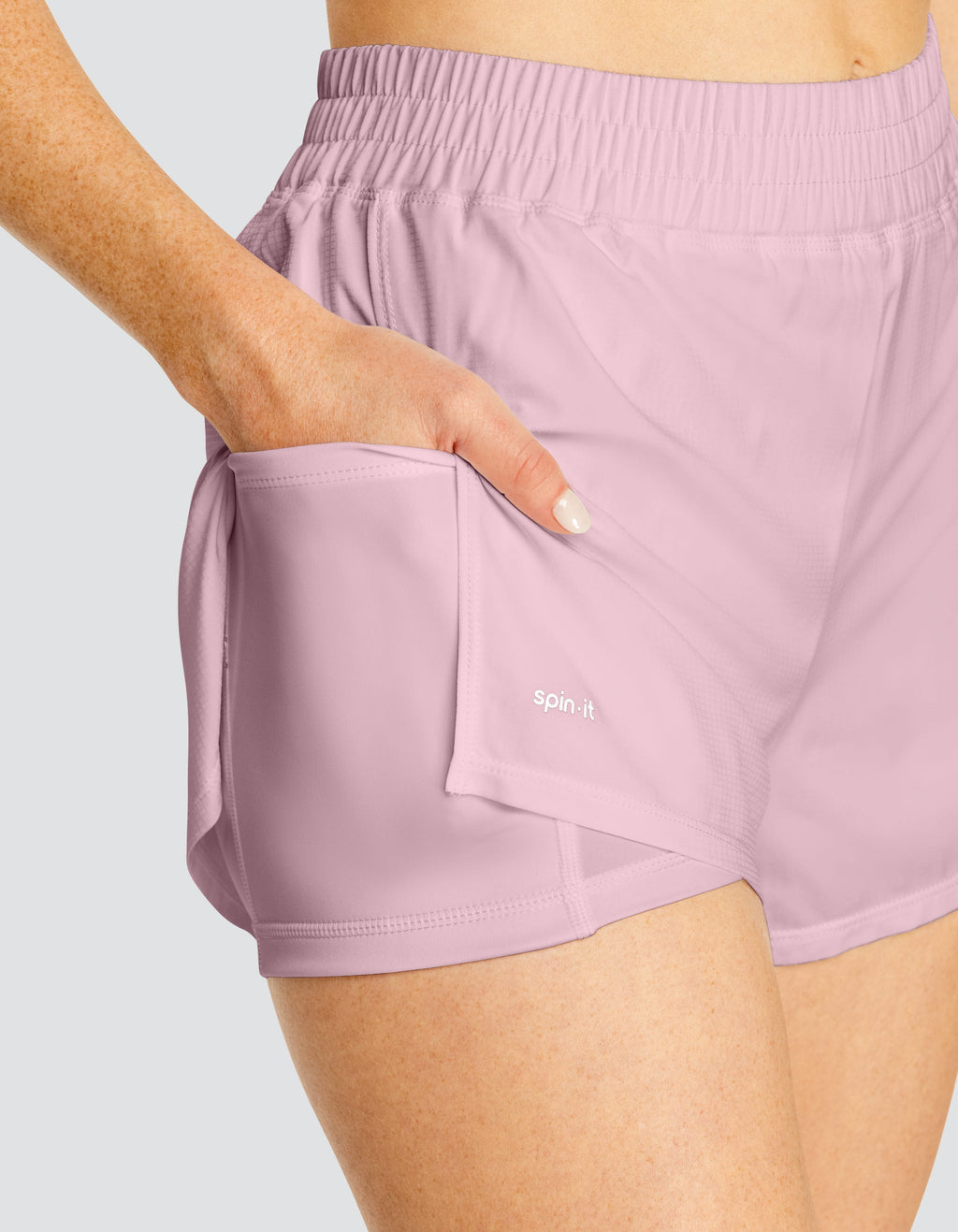 LAVELLE SHORT - LAVENDER MIST