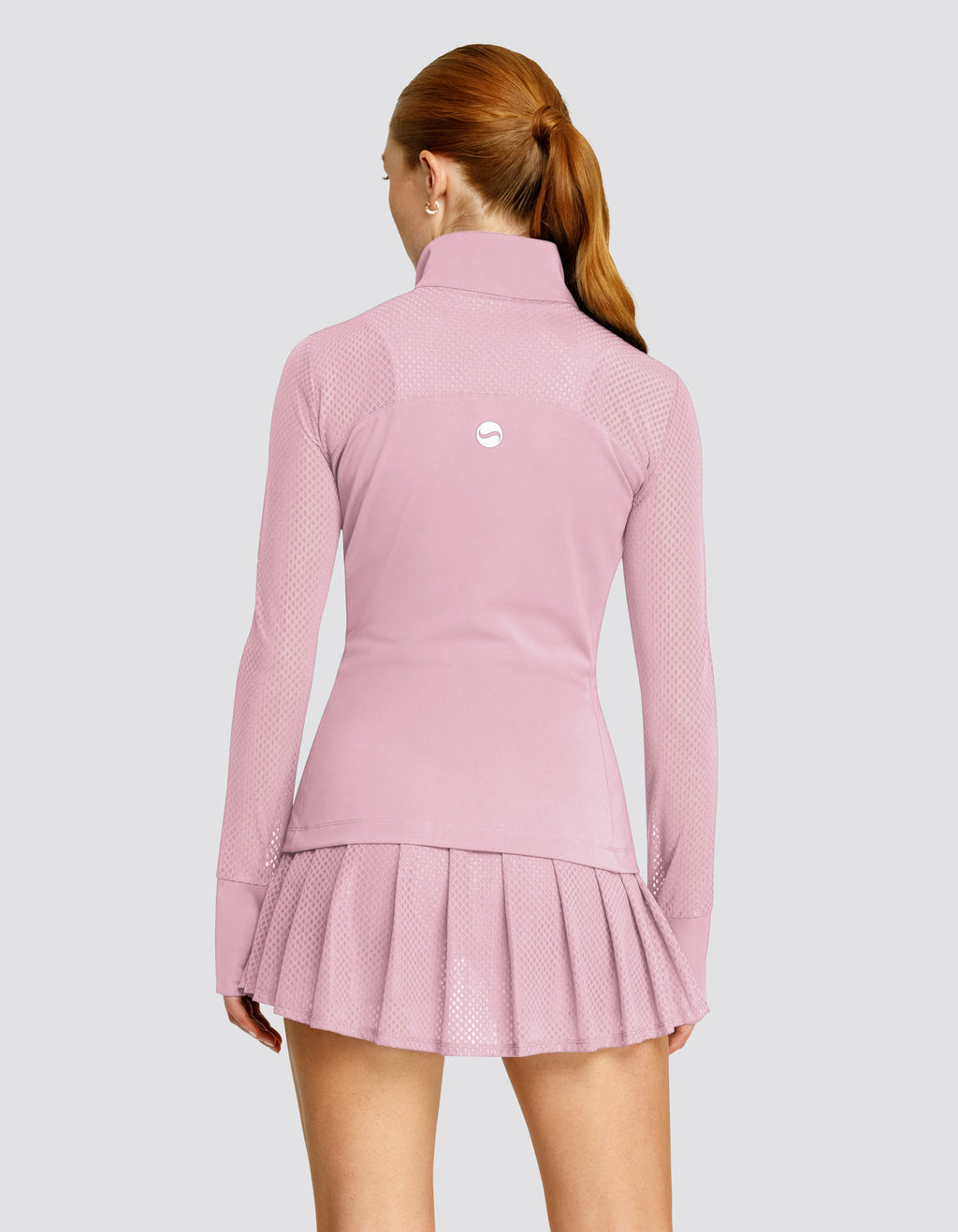 CARYN ZIP FRONT JACKET - LAVENDER MIST