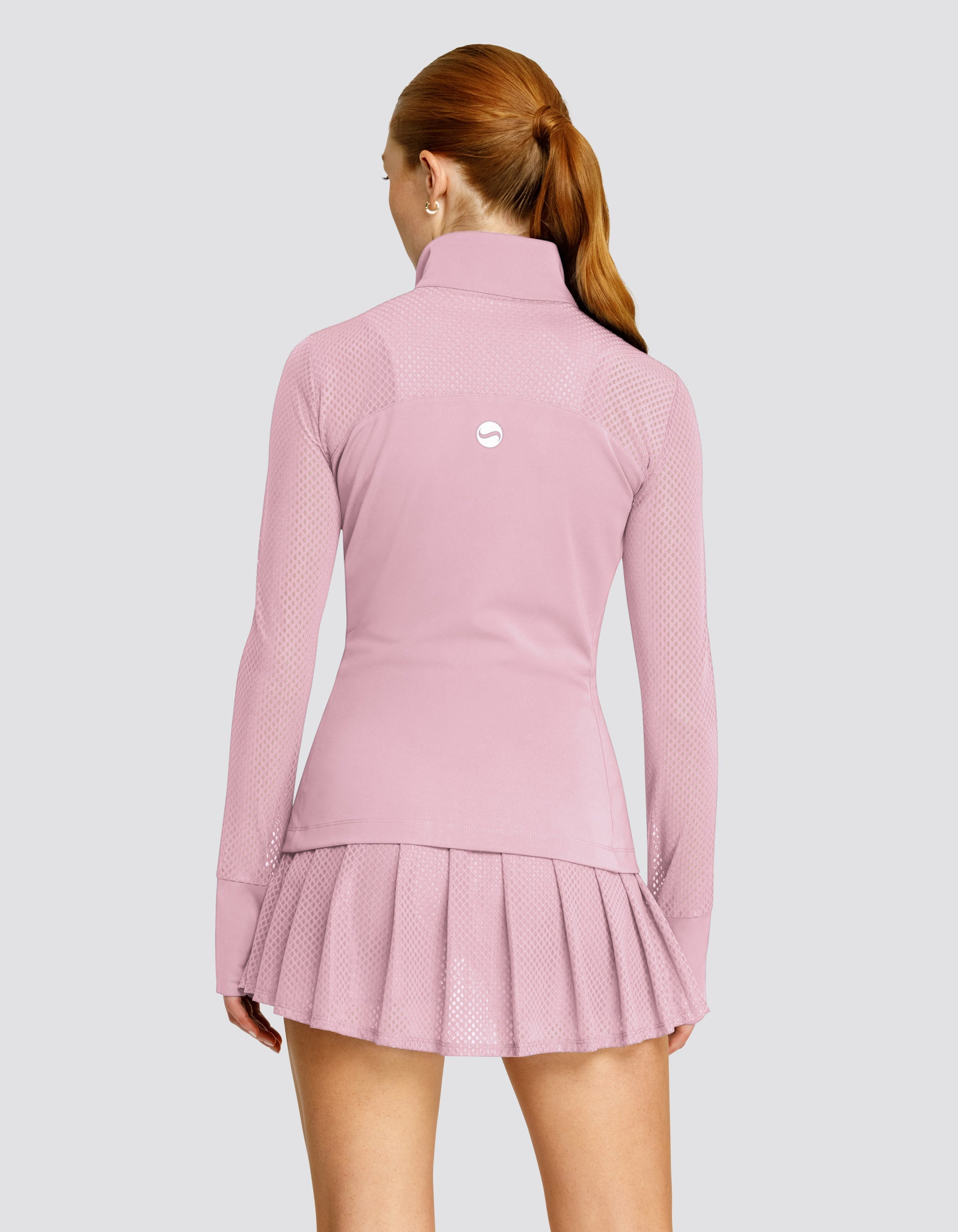 CARYN ZIP FRONT JACKET - LAVENDER MIST