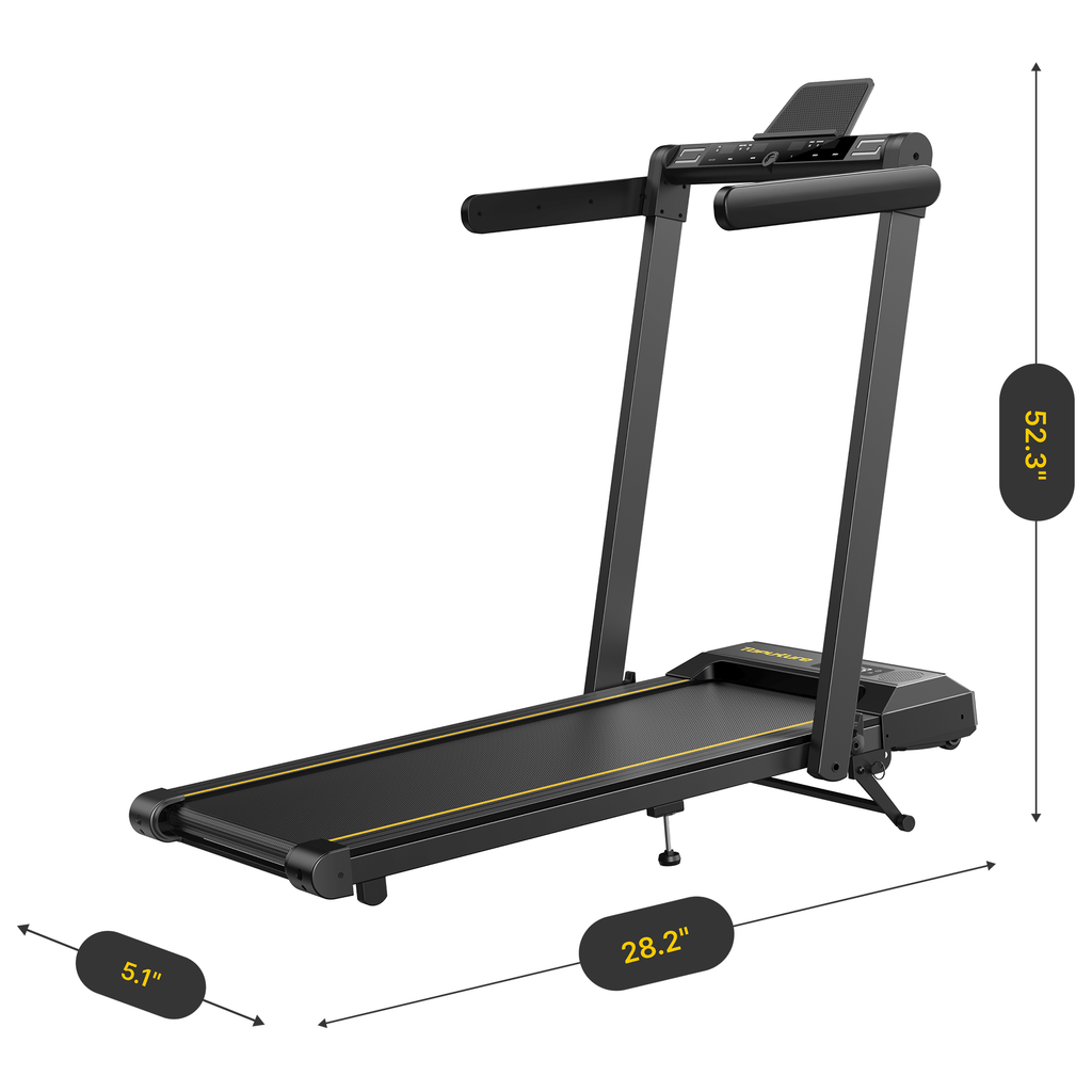 Toputure TP5 Foldable Treadmill with 12% Incline