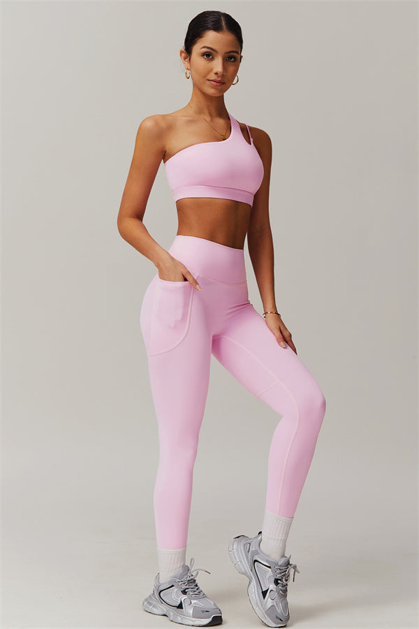 The Blissful Rose Sports Bra Leggings 2-Piece Set