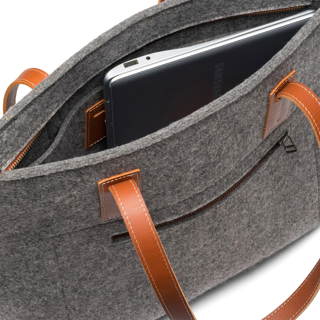 Kyrgies Handmade Wool Tote - Final Sale