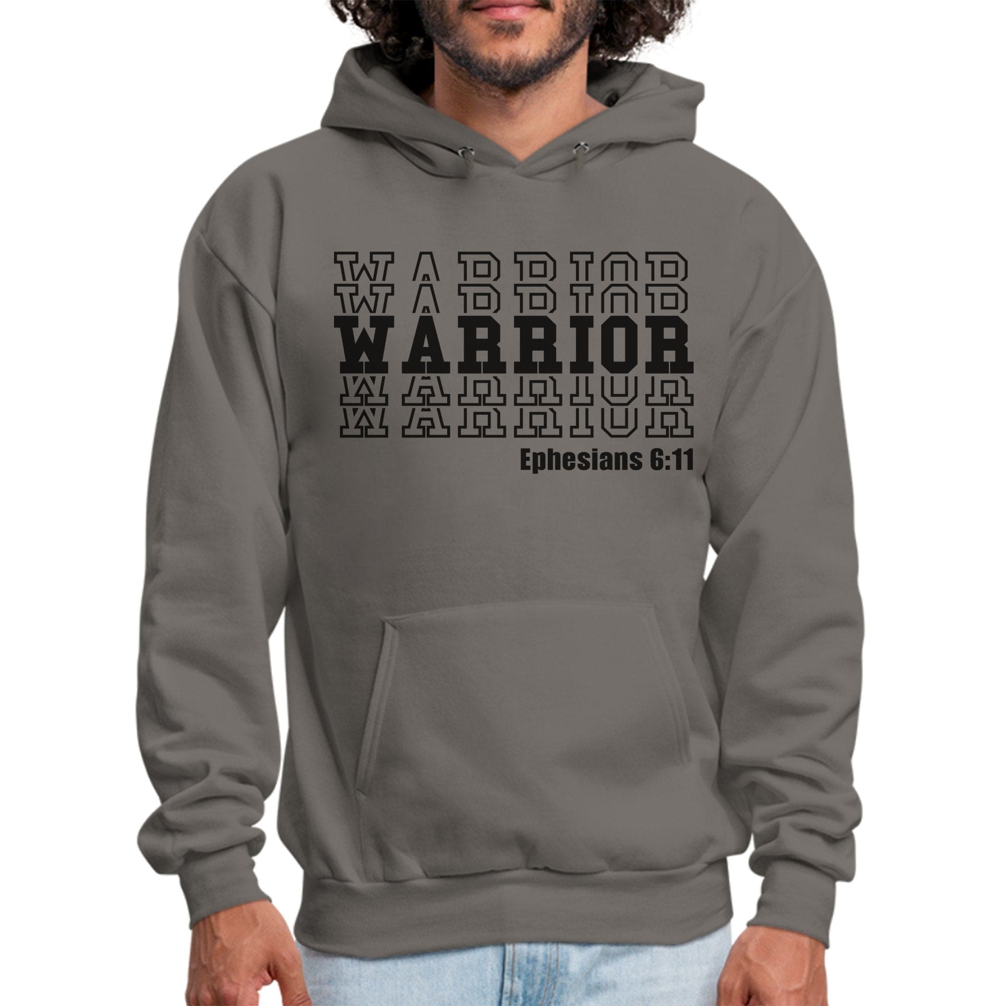 Mens Graphic Hoodie - Warrior