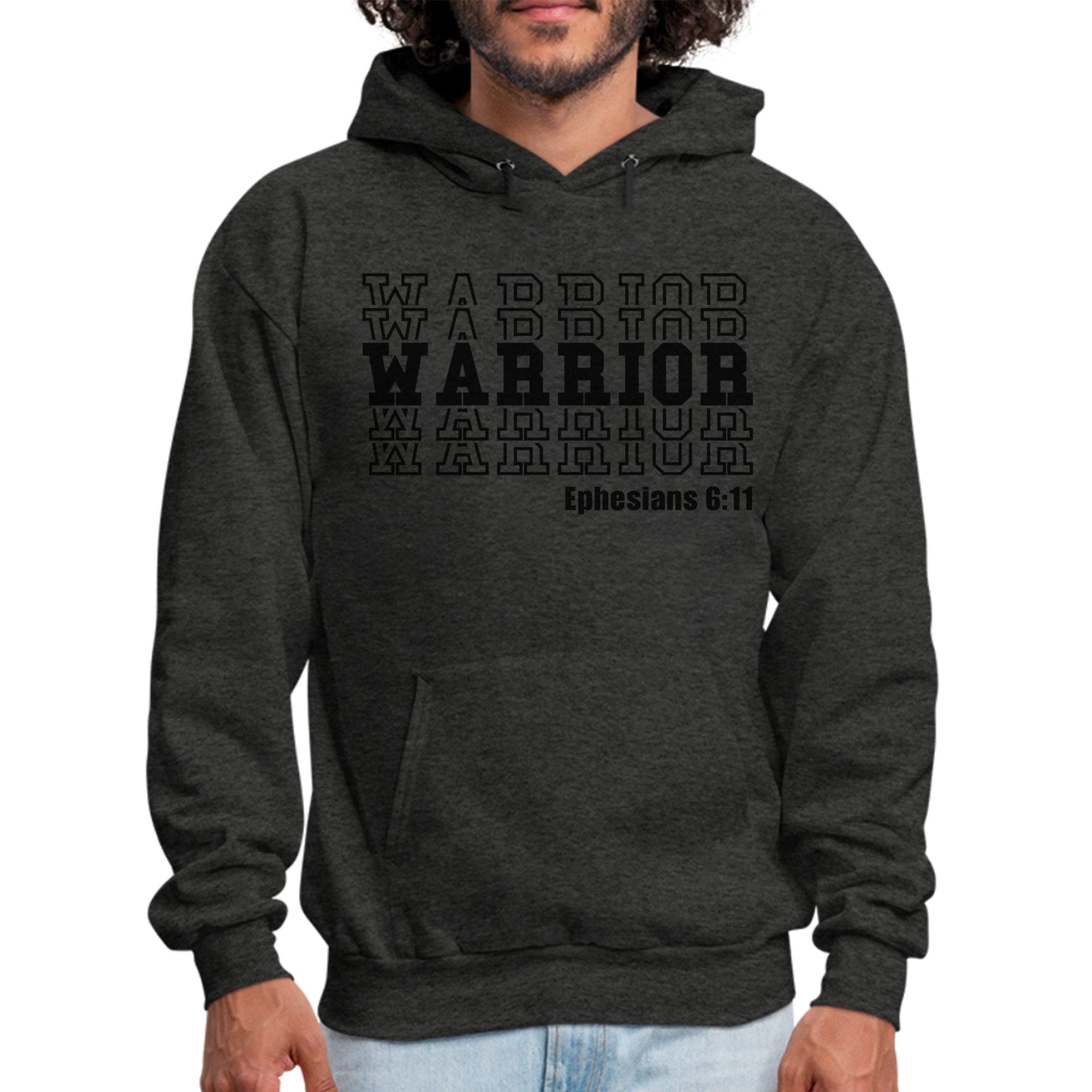 Mens Graphic Hoodie - Warrior