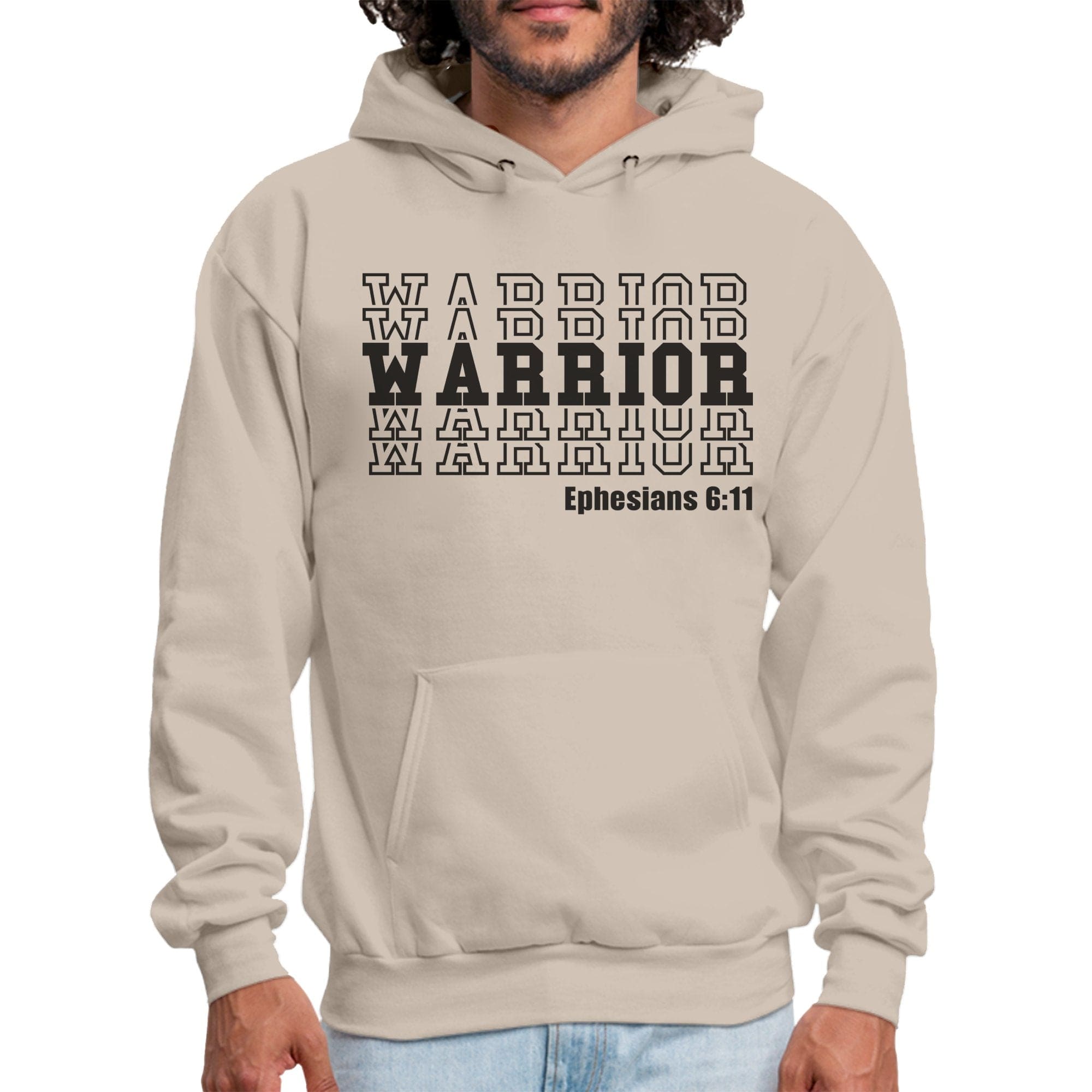 Mens Graphic Hoodie - Warrior