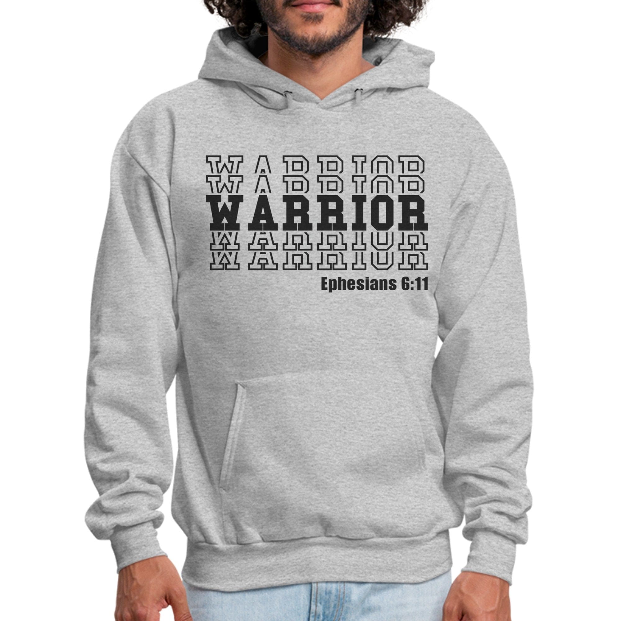 Mens Graphic Hoodie - Warrior