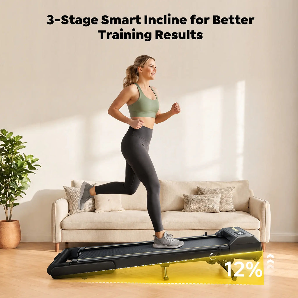 Toputure TP5 Foldable Treadmill with 12% Incline