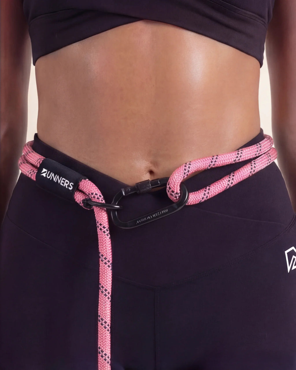 Neon Pink Runners Hands Free Dog Leash