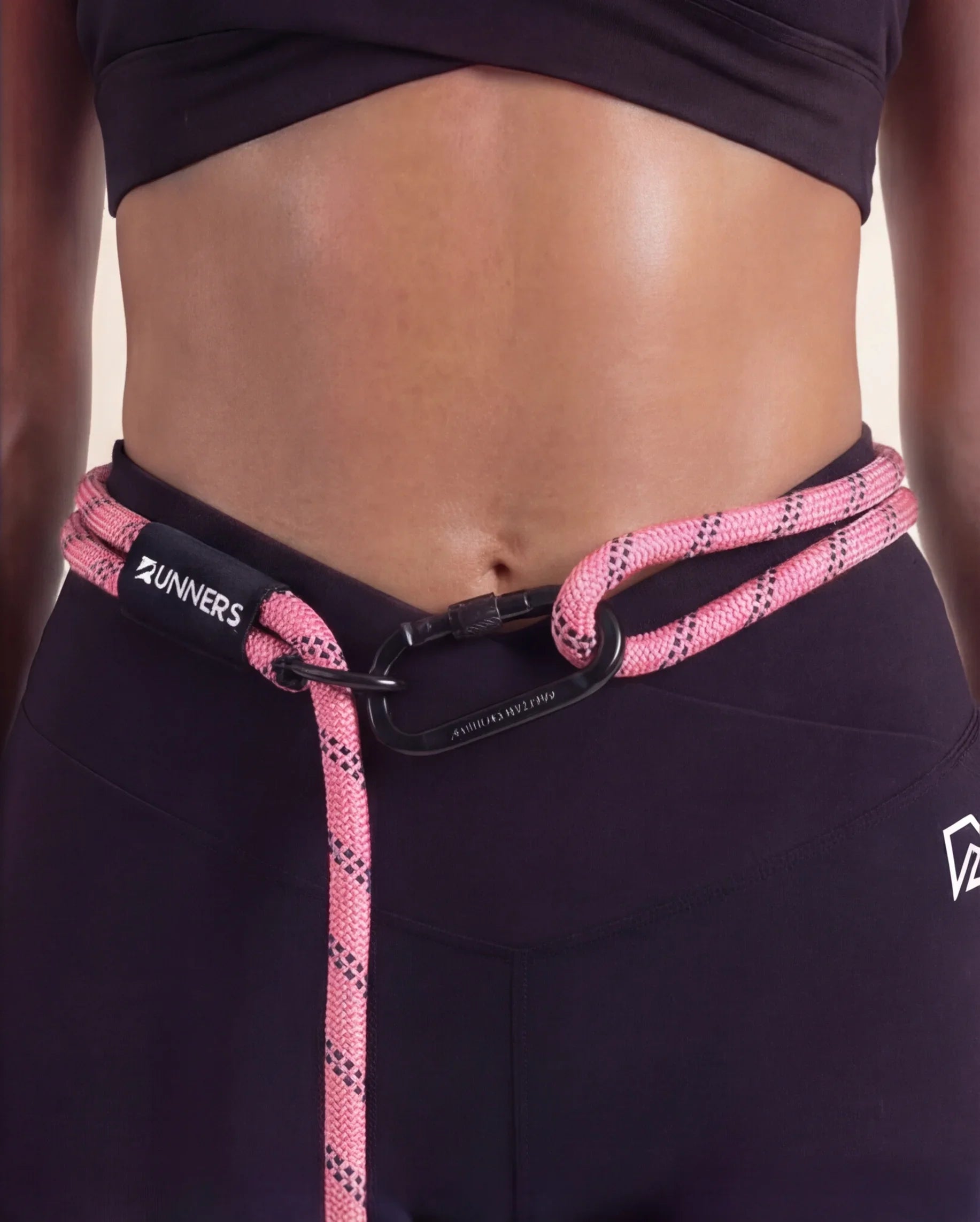 Neon Pink Runners Hands Free Dog Leash